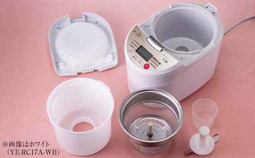 山本電気　家庭用精米機 「Shin Bisen」(YE-RC17A-RD) レッド F7X-01