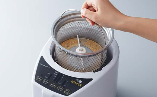 山本電気 家庭用精米機 「極め胚芽」 (YE-RC21A-WH) ホワイト F7