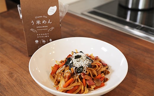 コシヒカリ玄米 う米めん 9食セット 無添加 グルテンフリー