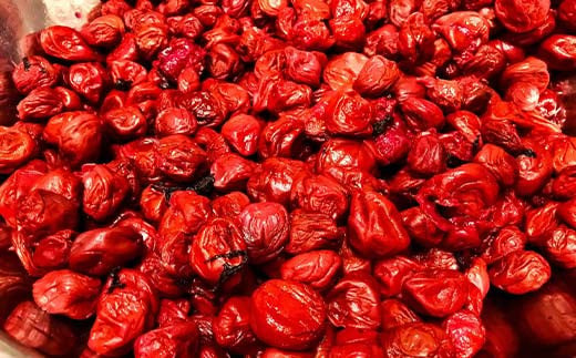 昔ながらの味 正子ばあちゃんの天日干し梅干し 塩分7% 150g×