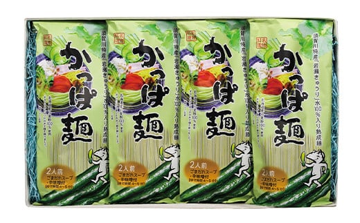 『須賀川特産岩瀬きゅうり』使用かっぱ麺 F7X-0504