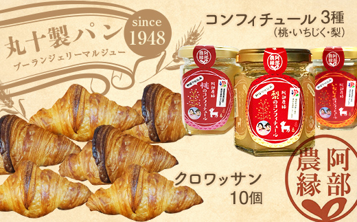 丸十製パン×阿部農縁　素材にこだわったクロワッサン&農