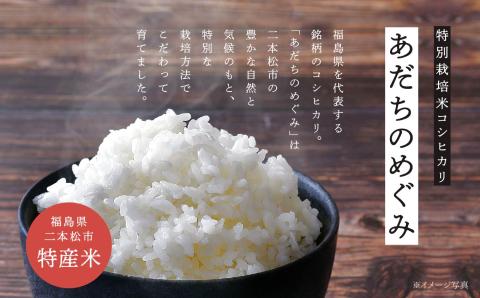 令和7年産 コシヒカリ あだちのめぐみ 10kg【JAふくしま未来 こらんしょ市】