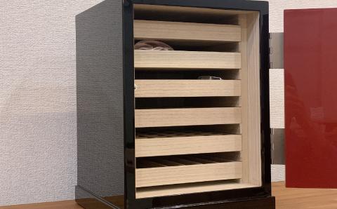 二本松伝統家具　桐モダン手許箪笥　アクセサリーケース【田中家具】