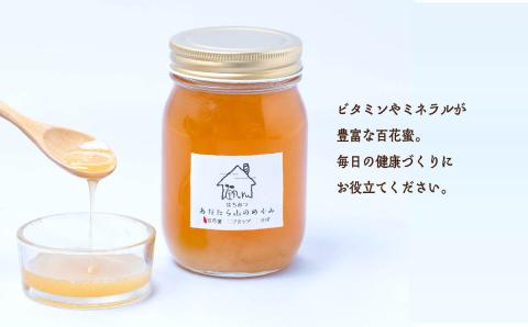 はちみつ（あだたら山のめぐみ） 百花蜜 500g×2本【あだたら高原いっぷく】