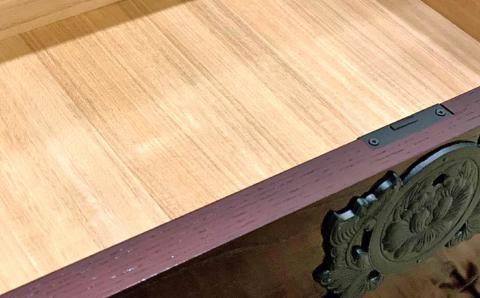 40民芸テレビボード 〈創業明治2年、田中家具謹製〉二本松伝統家具 【田中家具】