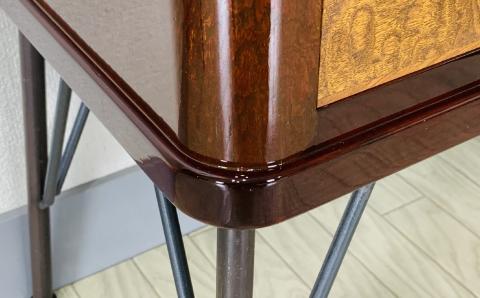 欅ModernStyle サイドテーブル50 〈創業明治2年、田中家具謹製〉二本松伝統家具 【田中家具株式会社】