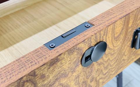 欅ModernStyle サイドテーブル50 〈創業明治2年、田中家具謹製〉二本松伝統家具 【田中家具株式会社】