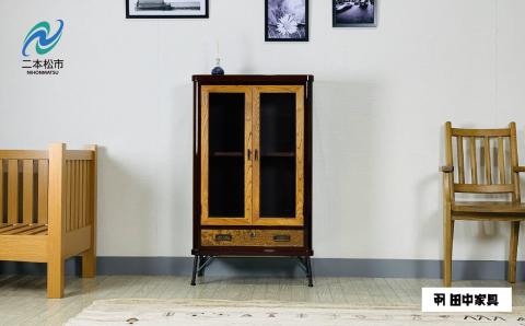欅ModernStyle キャビネット60 〈創業明治2年、田中家具謹製〉二本松伝統家具 【田中家具株式会社】
