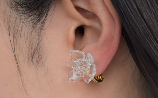 iriser（イリゼ）ミズアオイ イヤリング【08030】