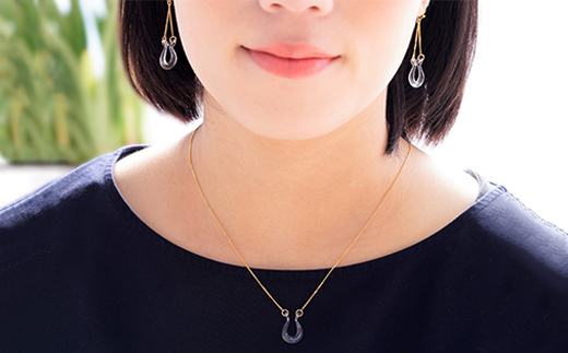 iriser（イリゼ）ていてつ ネックレス・ピアス セット【08040】