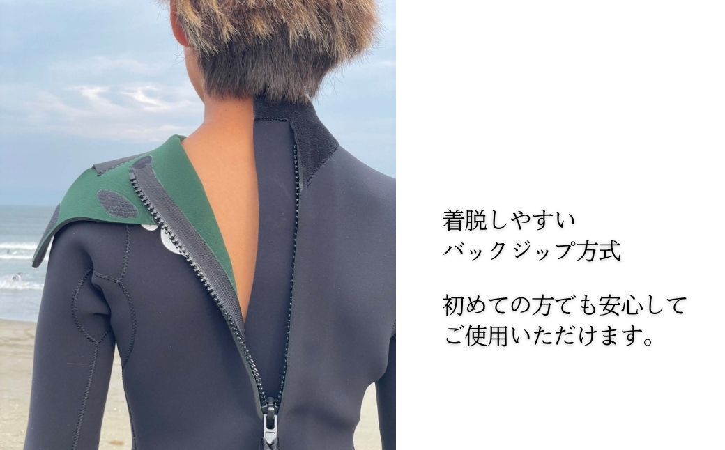 ウェットスーツ Jr. 3/2mm BZ SS スプリング | サーフィン エピソード ジュニア 子供用 子ども用 国産 国内産 国産素材【153591-001-03】