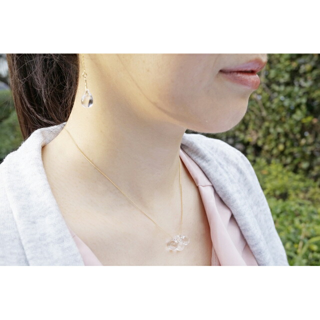 HARIO Lampwok Factory　ネックレス ティアーズ（小高オリジナルエディション）【08006】