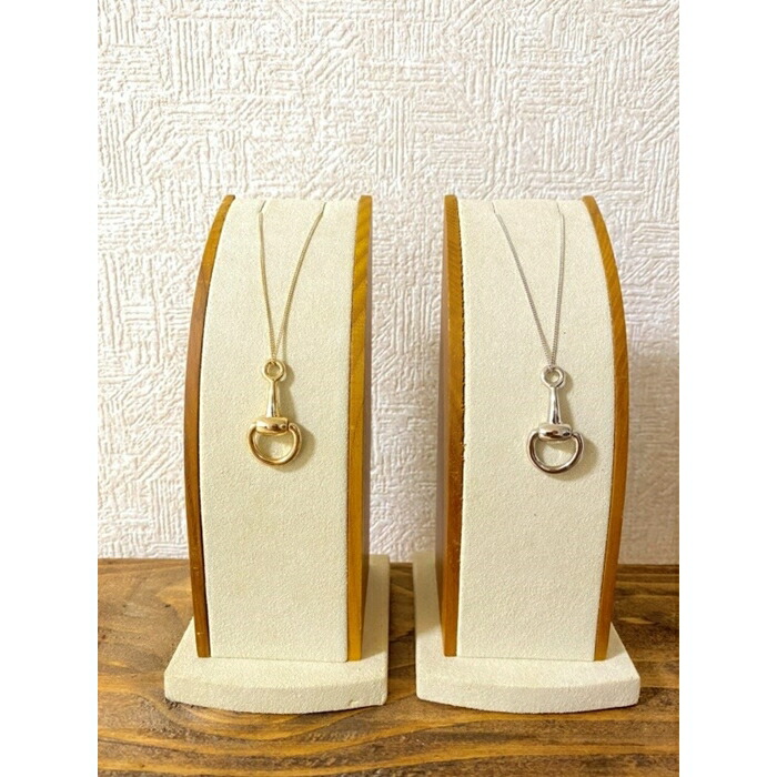 ハーフビットネックレス　シルバー【3800301】