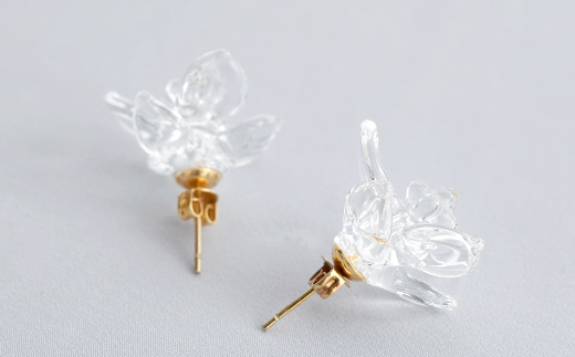 iriser（イリゼ）ミズアオイ ピアス【08029】