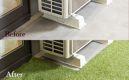 アイリスオーヤマ 防草人工芝 防草シート2m×5m(離島配送不可)【4700601】