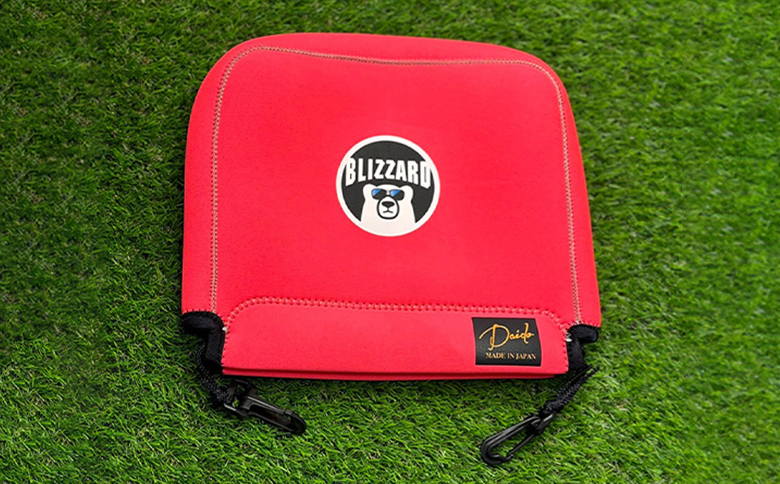 【G01-NM】ヘッドカバー　サーモンピンク（アイアン用）ネームプリント付き（6文字まで）【55087】