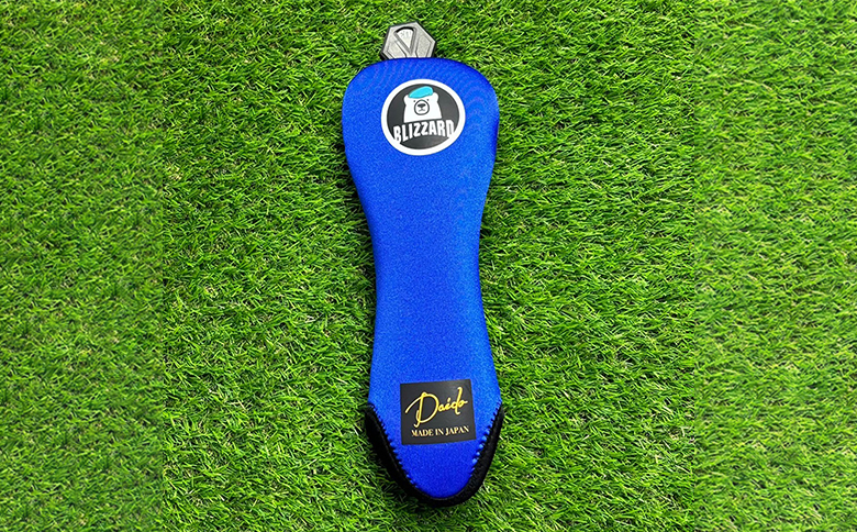 【G02-FW-NM】ヘッドカバー　ロイヤルブルー（フェアウェイウッド用）ネームプリント付き（3文字まで）【55098】