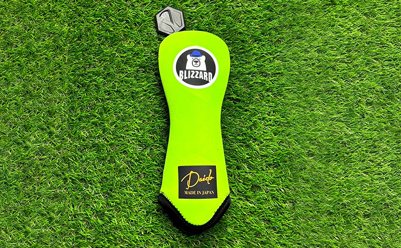 【G02-UT-NM】ヘッドカバー　ライトグリーン（ユーティリティ用）ネームプリント付き（3文字まで）【55100】