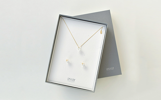 iriser（イリゼ）おだかうめ ネックレス・ピアス セット【08038】