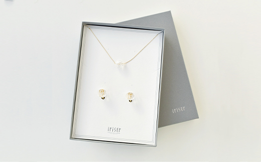 iriser（イリゼ）オフショア ネックレス・イヤリング セット【08043】