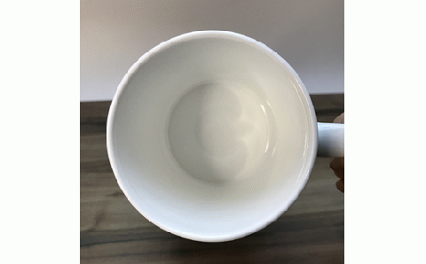 縁起物『左駒』マグカップ青【0701101】