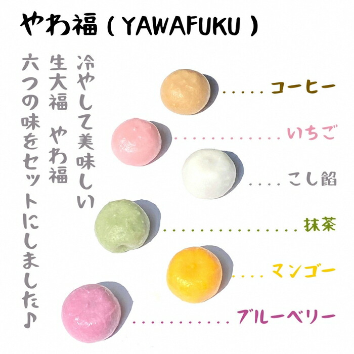 生大福　やわ福　アソート20個入り【0103601】