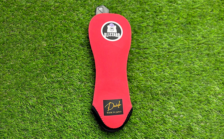 【G02-FW】ヘッドカバー　サーモンピンク（フェアウェイウッド用）【55079】