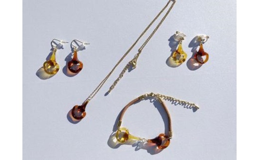 オリジナルアクセサリー ハーフビットアクセサリーセット べっ甲【3800601】