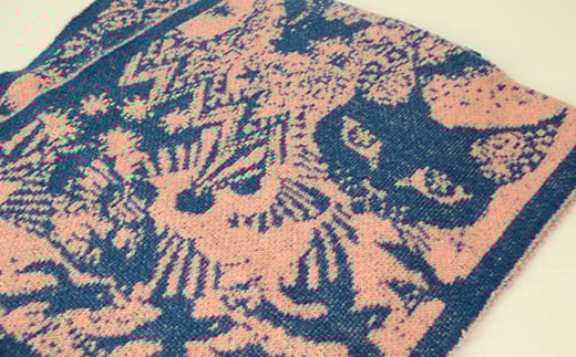 ニットマフラージャガード編み（ズンダピンク） ファッション小物 ファッションアイテム ファッション F20C-472