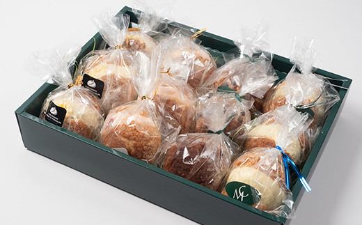 ふくしまスイーツプレミアム シューアイス 4種 12個セット(バニラ、生チョコ、りんご、桃) アイス デザート スイーツ 菓子 食品 F21C-108