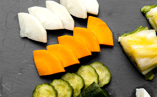 新鮮野菜で作り素材にこだわったお漬物お楽しみセット（ぬか漬け入り）  漬け物 保存食 ご飯のお供 おつまみ 漬物 加工品 食品 F20C-699