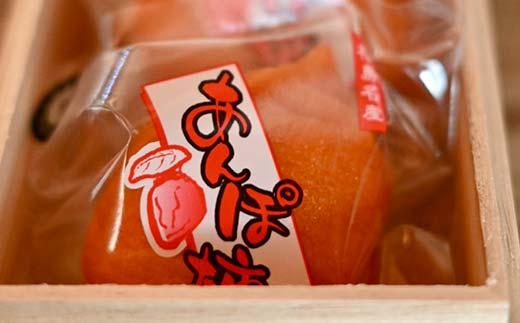 【贈答用】自然栽培あんぽ柿 桐箱 300g（3～4 個入り）  柿 かき デザート フルーツ 果物 くだもの 果実 食品 F20C-968