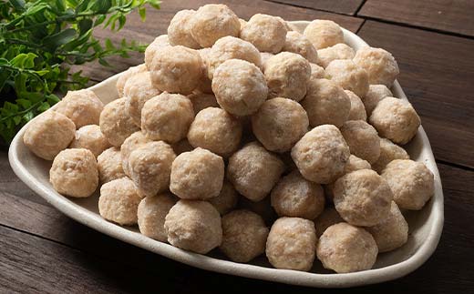 焼き鳥、鍋！なんでも使えるジューシー伊達鶏のつくね 4kg 鶏肉 伊達鶏 つくね 冷凍 ジューシー 小粒 簡単調理 福島県 伊達市 F21C-089