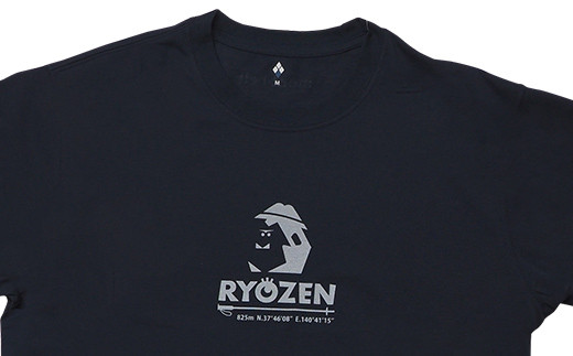 モンベルコラボ商品 RYOZEN Tシャツ ダークネイビーXS F21C-284