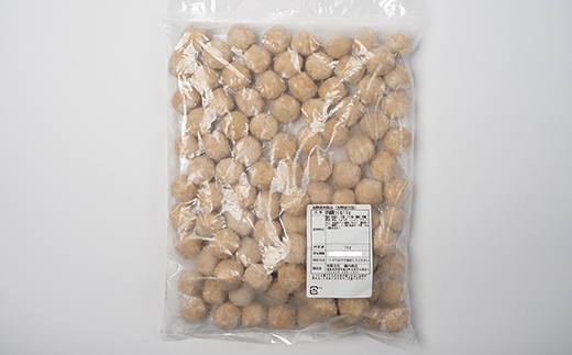 焼き鳥、鍋！なんでも使えるジューシー伊達鶏のつくね 2kg 鶏肉 伊達鶏 つくね 冷凍 ジューシー 小粒 簡単調理 福島県 伊達市 F21C-087