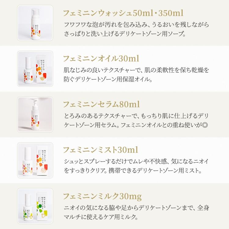 明日 わたしは柿の木にのぼる/フェミニンケアセット