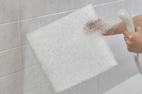 エアウィーヴ 座布団 大：銘仙判 （ネイビー）