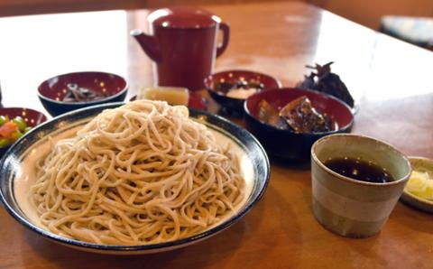 会津大山寒晒そば御膳2名利用券 F4D-0092