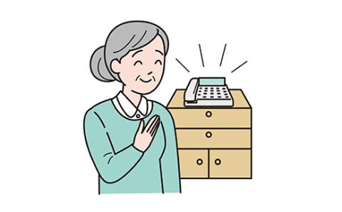 みまもりでんわサービス（固定電話12か月） F4D-0497