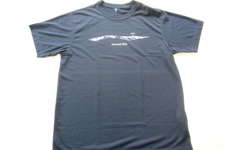 モンベルTシャツ 西会津町オリジナルデザイン （ネイビー・Lサイズ） F4D-0535