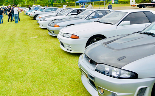 2024年5月26日開催 なつかしカーショー入場券とオリジナルTシャツ（ブラック・Sサイズ）F4D-0717