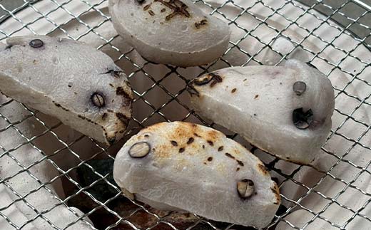 会津のお米で作った手作り切り餅3種セット（白餅・豆餅・そば餅） 米 そば餅 西会津 F4D-1670