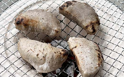 会津のお米で作った手作り切り餅3パック（そば餅） 米 そば餅 西会津 F4D-1671