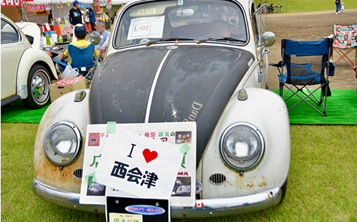 2024年5月26日開催 なつかしカーショー入場券とオリジナルTシャツ（ブラック・Sサイズ）F4D-0717