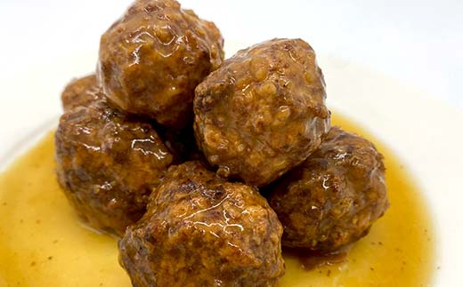 麓山高原豚の肉団子3種セット 豚肉 肉団子 西会津 F4D-1680