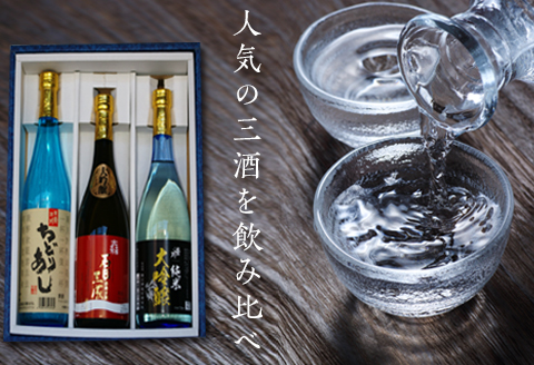 【栄川酒造】お手頃４合瓶セット F4D-0088