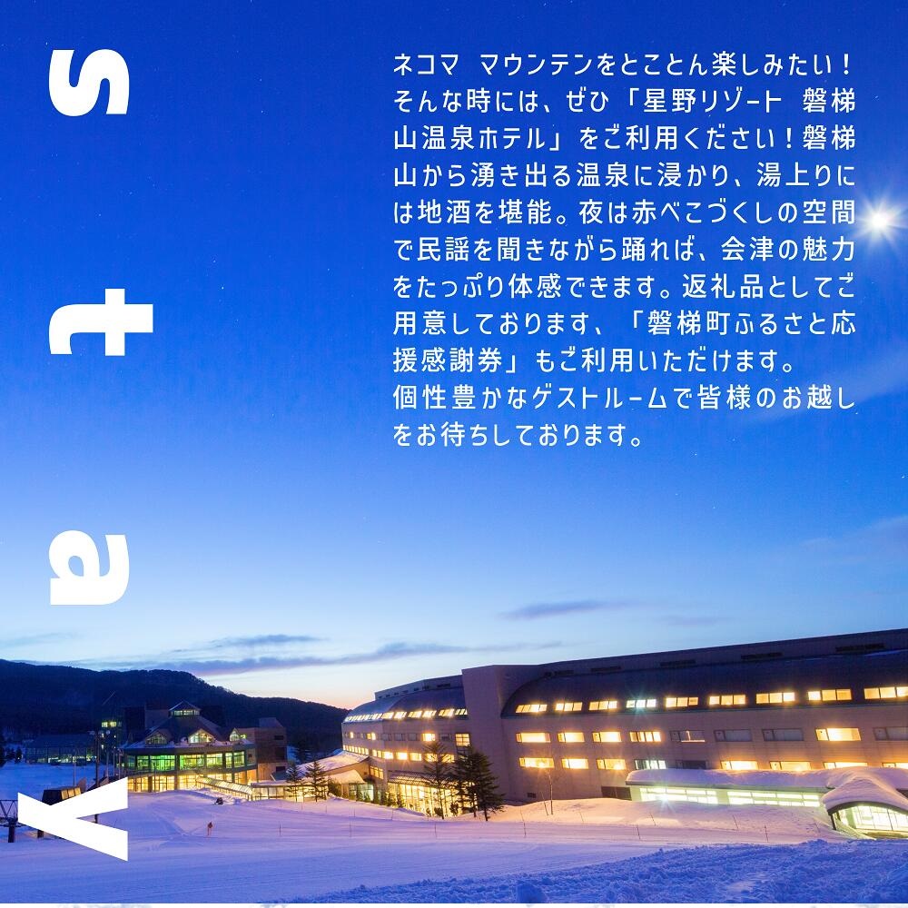 【期間限定】2025-2026シーズン 星野リゾート ネコマ マウンテン　リフト１日券