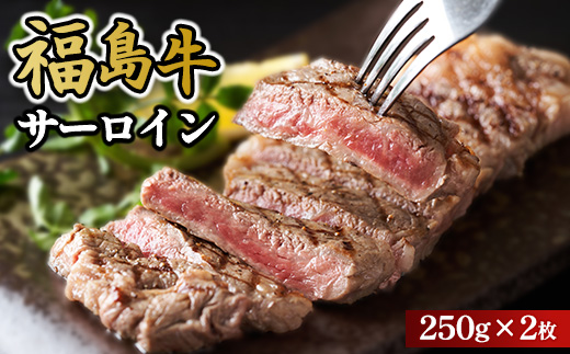 福島牛サーロイン250g×2枚 冷凍 自慢の逸品