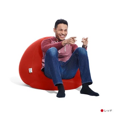 【カラーが選べる】 Yogibo Drop（ヨギボー ドロップ） 39-E 会津坂下町ヨギボー yogibo クッション 椅子 ビーズソファ ソファ ビーズクッション ローソファ インテリア 家具 ※離島への配送不可
